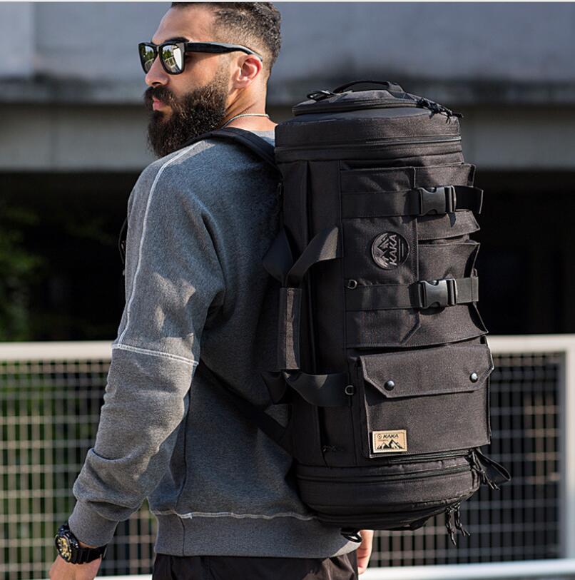 Streetwear Brand Backpack - KAKA yepyeni erkek seyahat sırt çantası