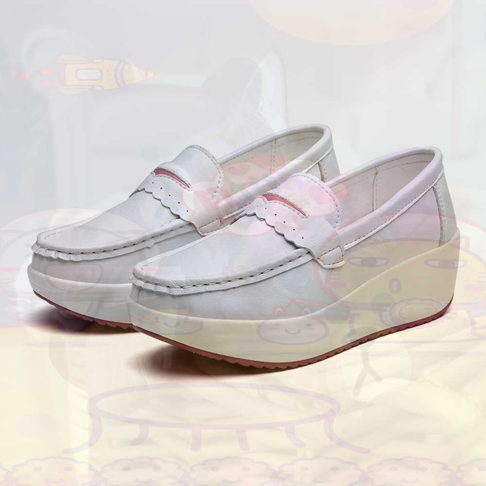 Streetwear Brand Uk - Platform Kış Pembe Spor Ayakkabı Tenis