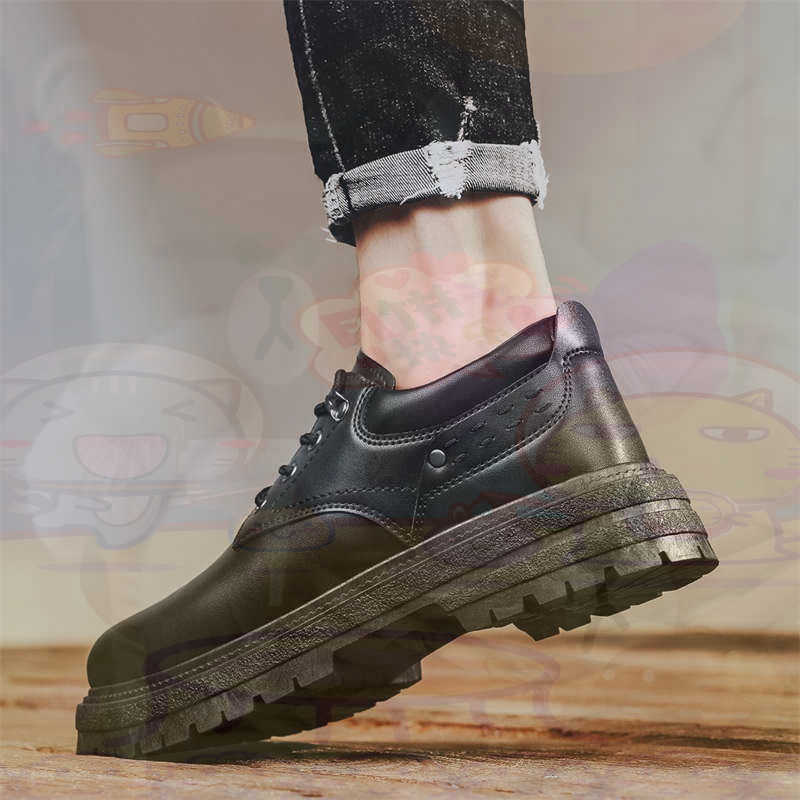 Streetwear Brand Uk - Koyu Doğal Deri Moda Eğitmenler Tenis