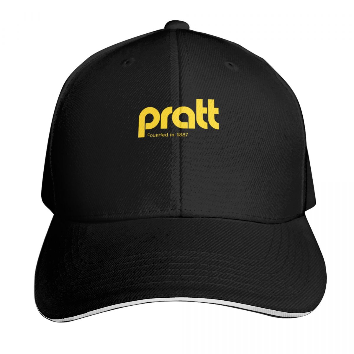 Cap Streetwear Brand - Pratt retro altın beyzbol şapkası şapka