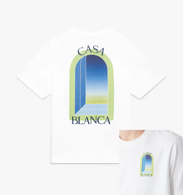 French Streetwear Brand - Klasik Yeşil Yapraklar Fransız Lüks Moda