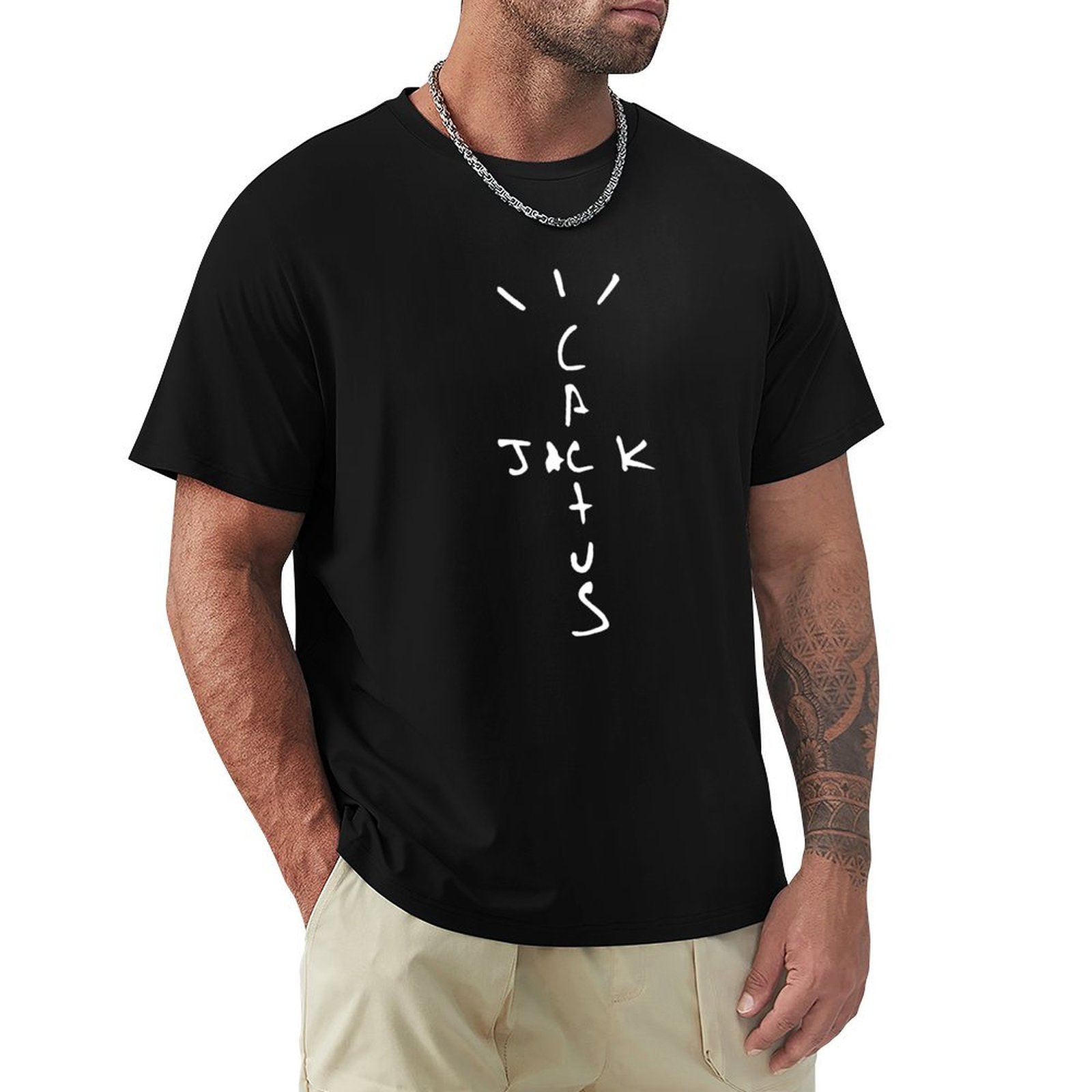 Cactus Jack Tee - En iyi logolar jack cactus T-Shirt