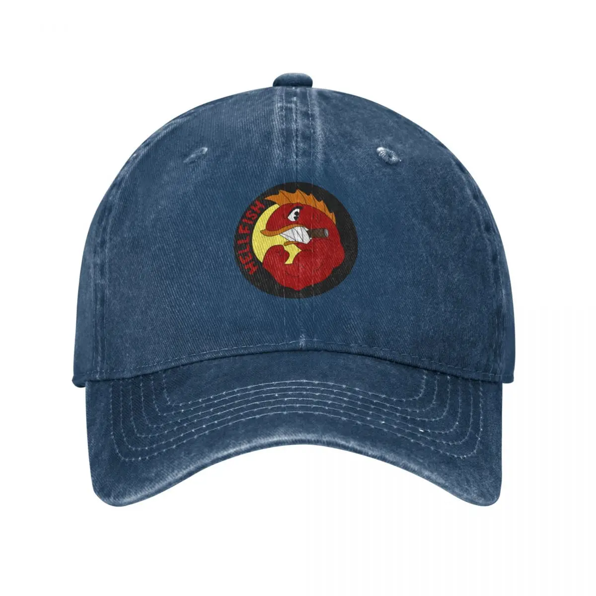 Cap Streetwear Brand - Uçan Cehennem Balığı Beyzbol Şapkası Top