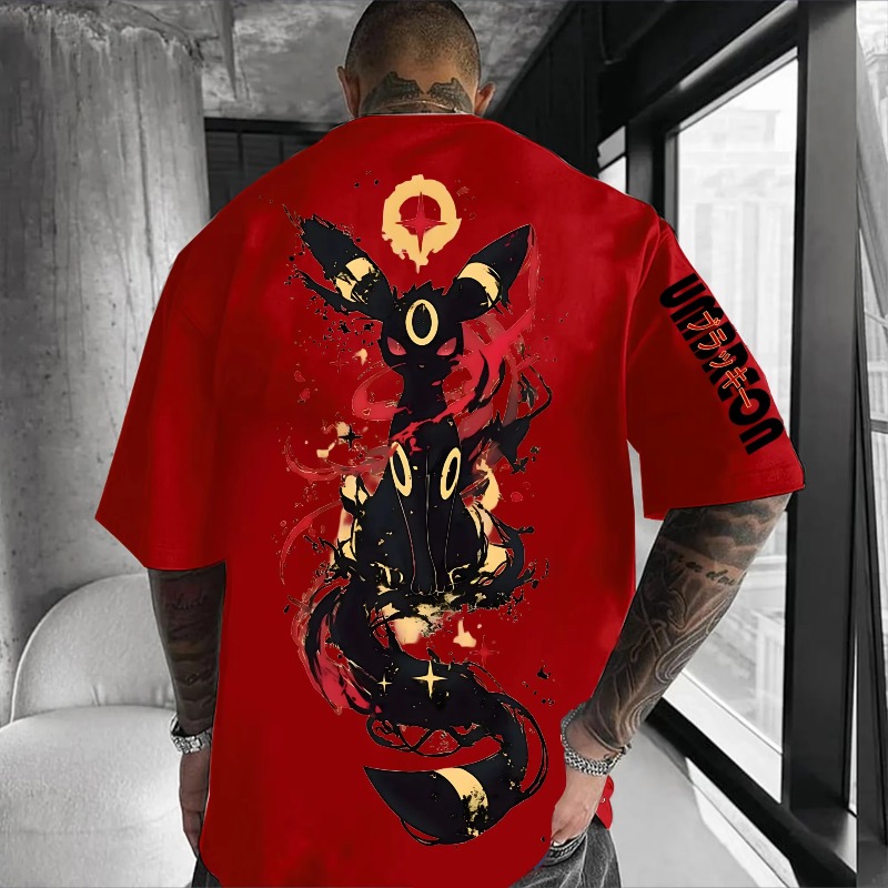 Cap Streetwear Brand - Pokémon Ortak Markalı Baskılı Tişört 2025