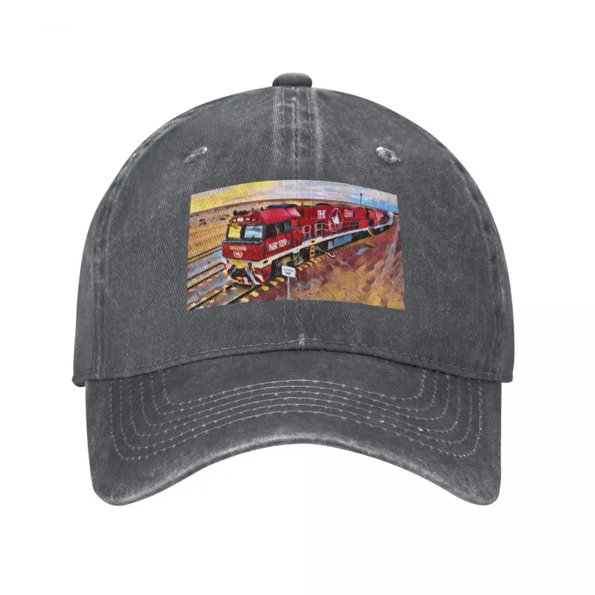 Cap Streetwear Brand - The Ghan Train Avustralya Beyzbol Şapkası