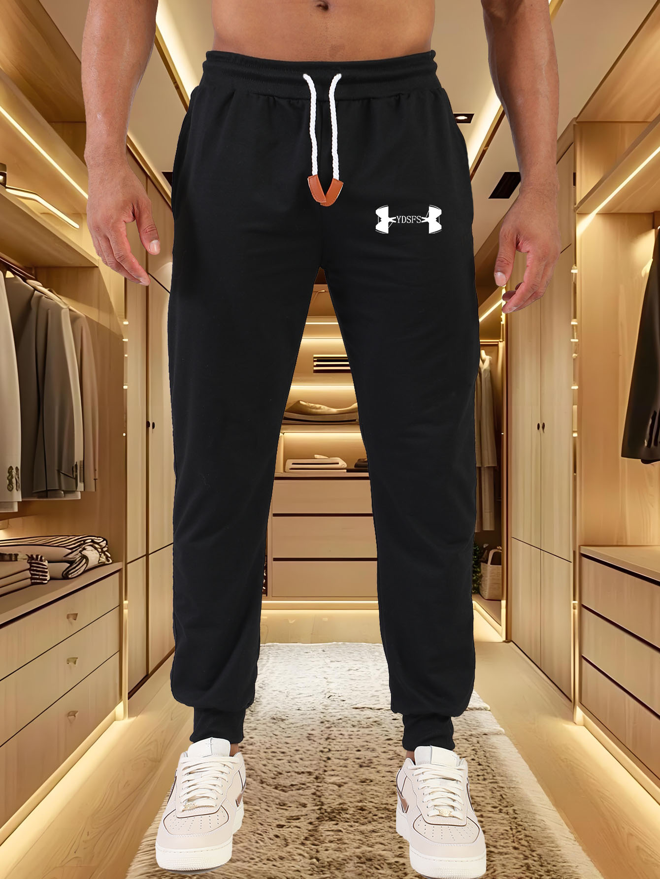 Streetwear Brands Logo - Erkekler Jogger Pantolon Spor Marka Logosu