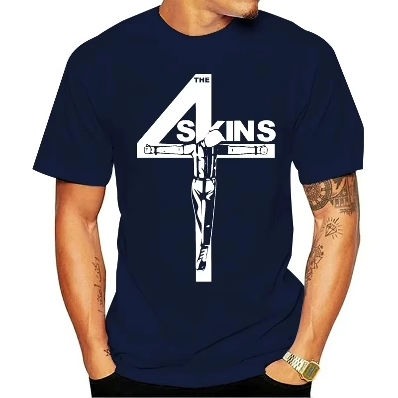 Streetwear Brand Uk - 4 Skins Oi Tişörtü İngiliz Punk