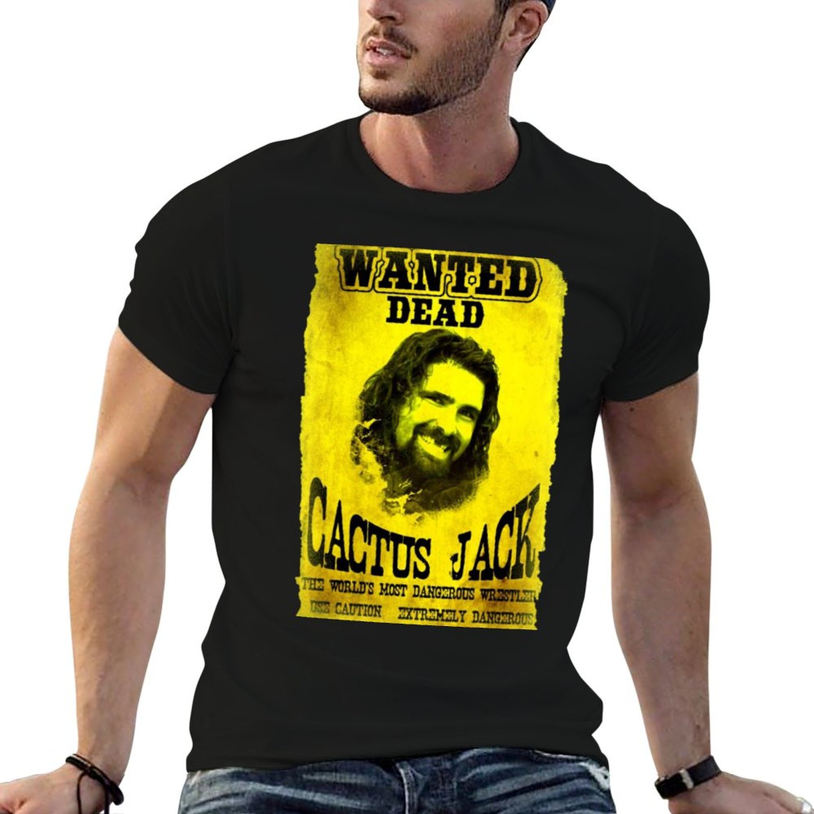 Cactus Jack Tee - CACTUS JACK WANTED ICON Tişört Basic