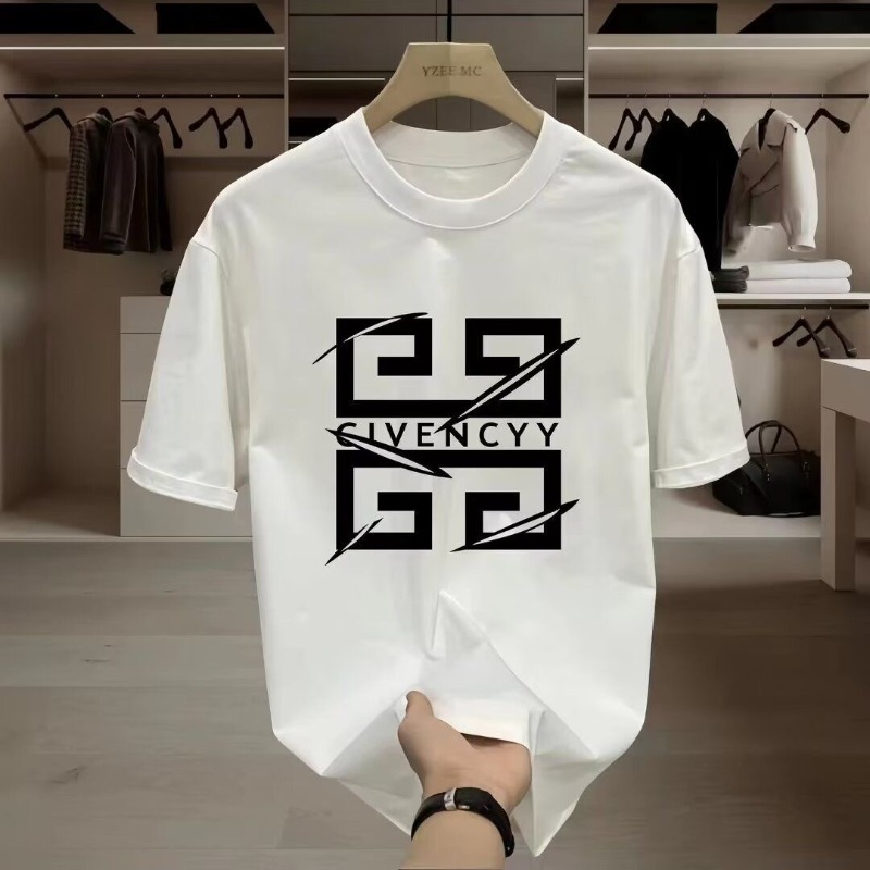 Streetwear Brands Logo - 2026Erkek GIVENCY Marka Logolu Baskılı Tişört