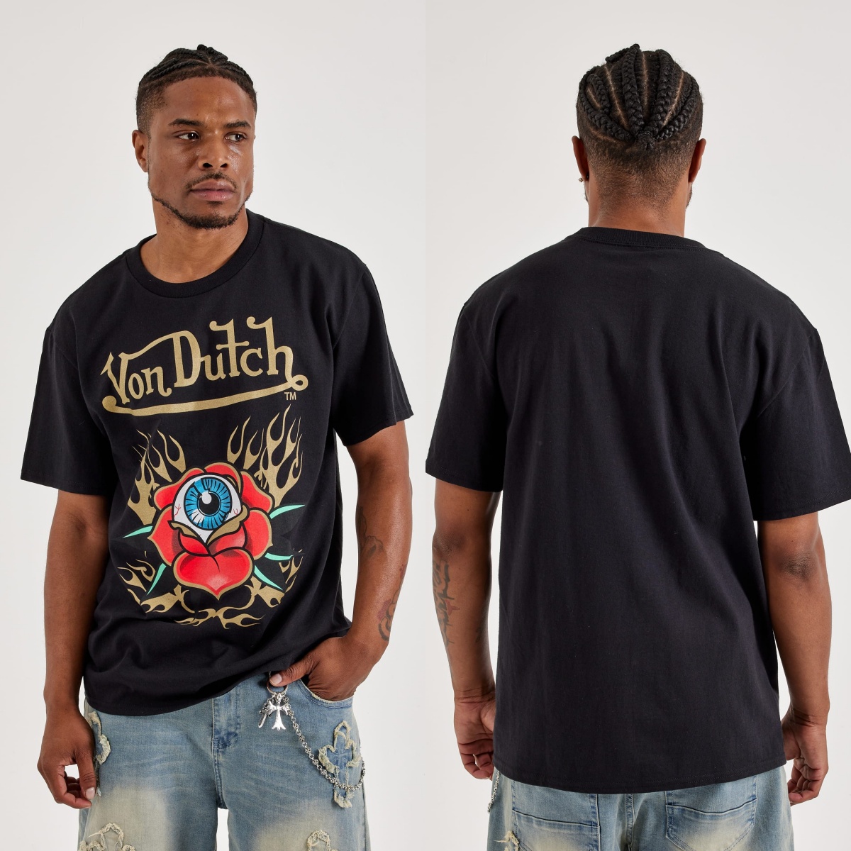 Streetwear Brand With Eye - Rose Eyes Von Motosiklet Sokak Trendi