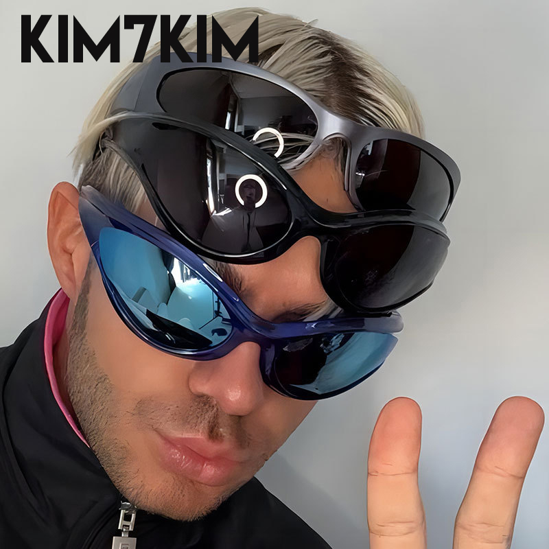 Moda dikdörtgen güneş gözlüğü  - Streetwear Brand With Eye incelemesi ve fiyatı