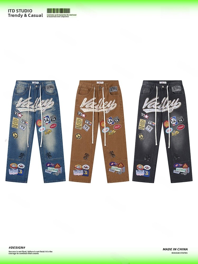 VALLEY İşlemeli Bol Kesim Soka - Valley Streetwear Brand incelemesi ve fiyatı