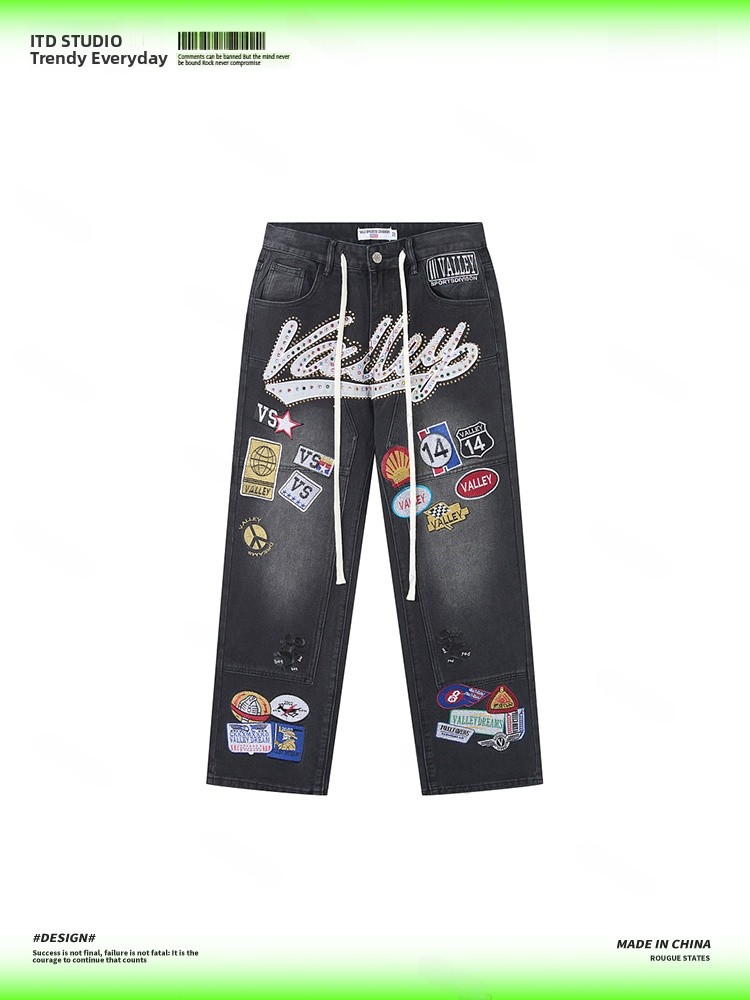 VALLEY İşlemeli Bol Kesim Soka - Valley Streetwear Brand incelemesi ve fiyatı