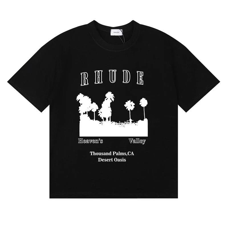 Streetwear Marka Rhude T-shirt - Streetwear Brands Logo incelemesi ve fiyatı