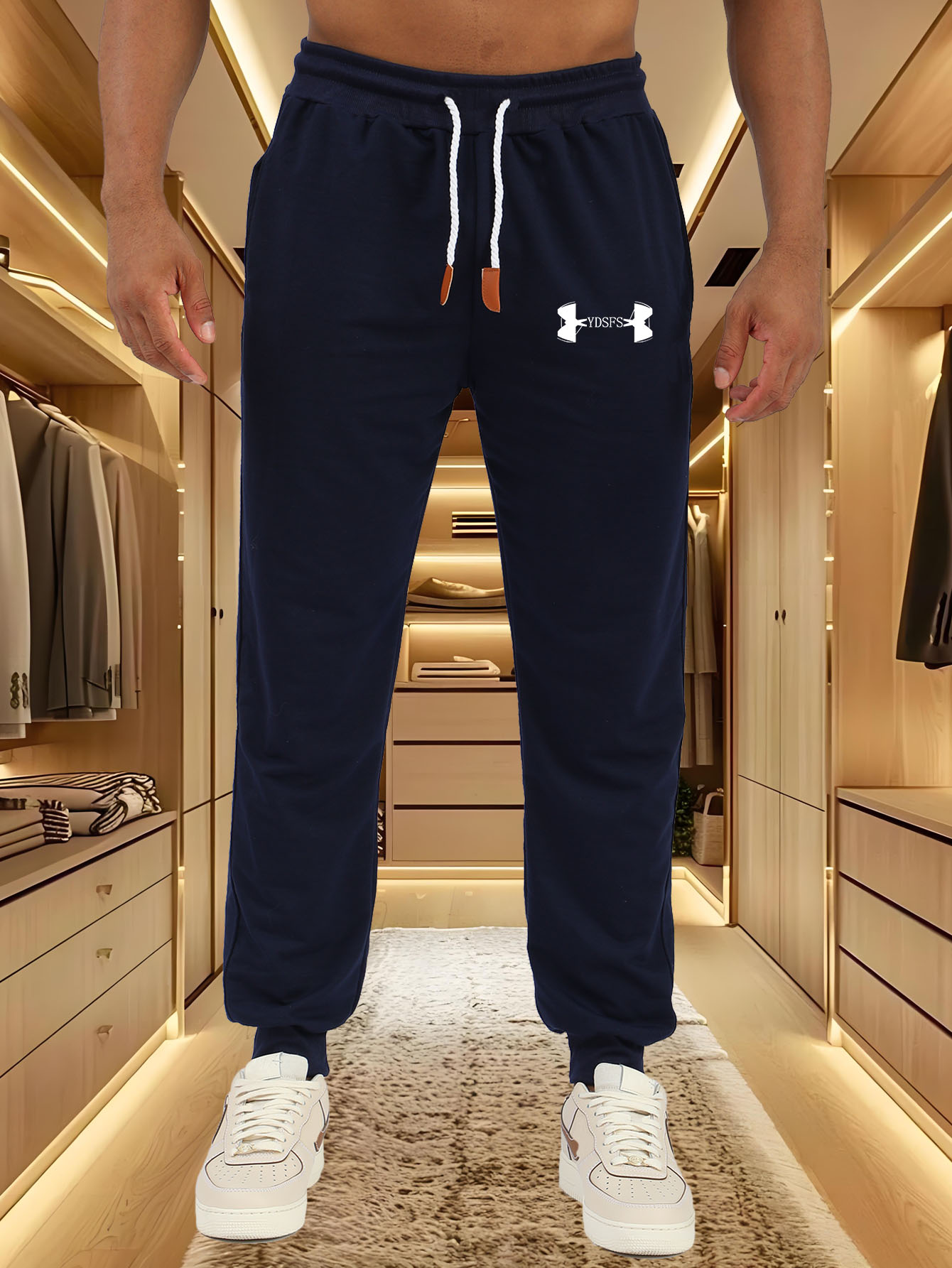 Erkekler Jogger Pantolon Spor  - Streetwear Brands Logo incelemesi ve fiyatı