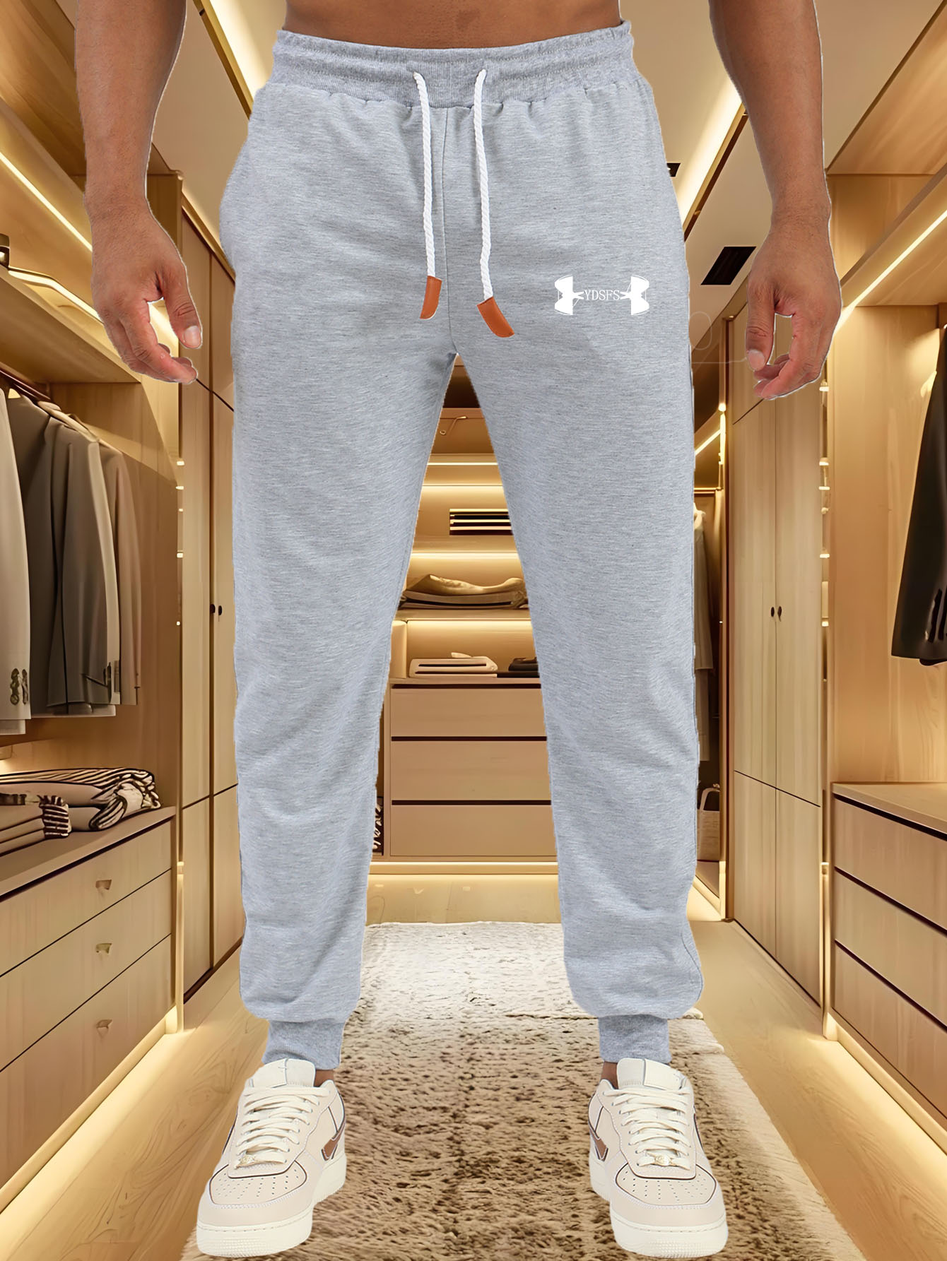Erkekler Jogger Pantolon Spor  - Streetwear Brands Logo incelemesi ve fiyatı