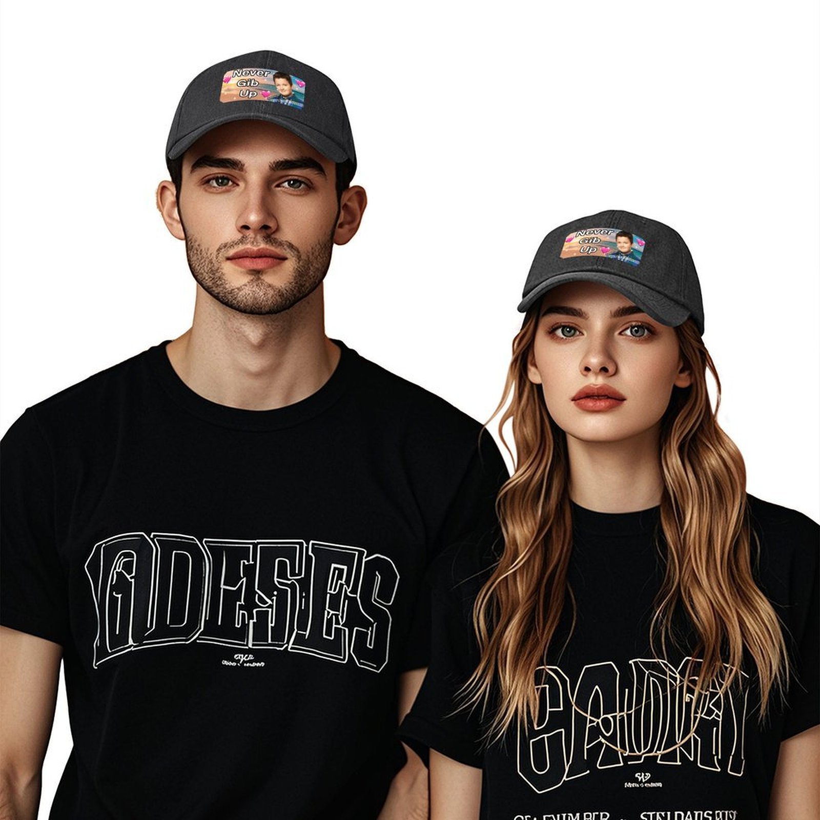 Never gib up tampon çıkartması - Cap Streetwear Brand incelemesi ve fiyatı